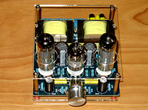 6N1或6N2推6N6并管并联工作电子管单端甲类胆机 发烧级胆机功放板