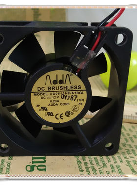 原装正品 协喜ADDA 6CM静音风扇 6025 12V 0.23A AD0612HS-A70GL