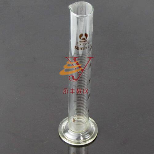 实验室玻璃仪器 1000ml玻璃量筒 1L高硼硅玻璃带刻度量桶直型量杯