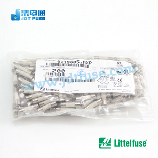 美国力特littelfuse5*20陶瓷保险管0215005.MXP不带引线250V