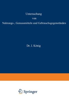 【预订】Untersuchung Von Nahrungs-, Genussmi...