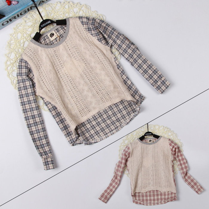 Chemise fille à manche longue - Ref 2086631 Image 1