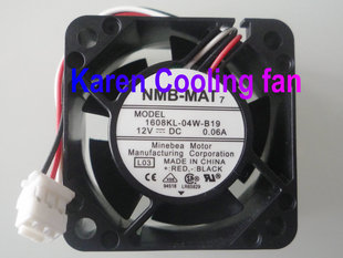 12V 0.06A 1608KL 全新原装 B19 4020 04W B10散热风扇 NMB