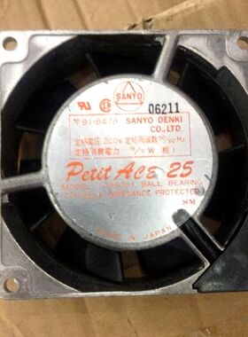 原装日本 109S051 8025 200V 9/7W 0.06/0.05A 80*80*25