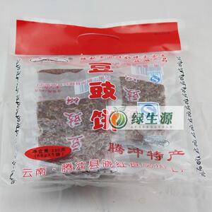云南特产腾冲绮罗园豆鼓饼家庭装腾越老风味香酥可口 330克栗树园