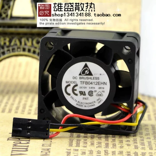 Delta Tida 4cm 3 Line 4028 12V 0,87A TFB0412EHN Server Fan Fan Fan