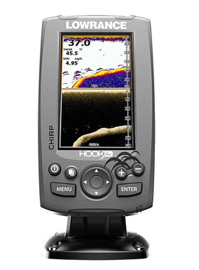 全新原装美国劳伦斯 Lowrance 中文探鱼器 4频 HOOK 4x CHIRP