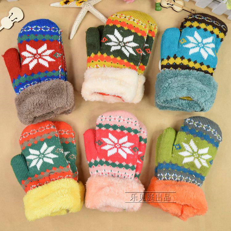 Gants pour enfants en de laine - Ref 2145374 Image 1