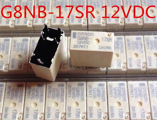 G8NB-17SR 12VDC  汽车电脑板常用易损5脚位继电器  全新原装