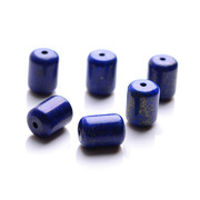 Passepartout myatou color Lapis barrel bead pendants DIY bracelet accessories every bead lapis lazuli TRANS-bead