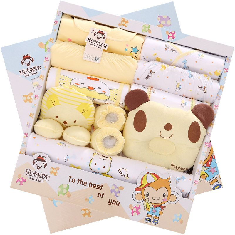 Coffret cadeau pour nouveau-né - Vêtements + Fournitures - Ref 1952330 Image 1