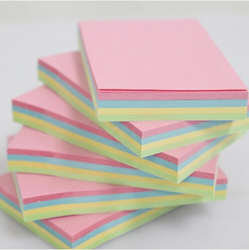 批发 自粘性标签纸 告示贴 便利贴 不干胶便条纸 N次贴 留言贴