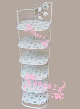 欧式风铁艺收纳客厅宿舍小鞋架