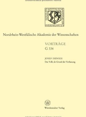 【预售】Das Volk ALS Grund Der Verfassung: Mythos Und ...