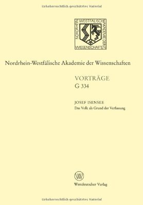 【预售】Das Volk ALS Grund Der Verfassung: Mythos Und ...