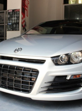 大众尚酷RIEGER款大包围 大众尚酷前后保险杠侧裙改装 尚酷尾翼