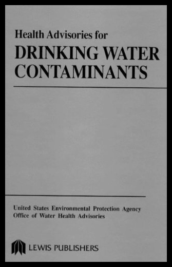 【预售】Health Advisories for Drinking Water Contaminants