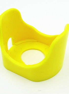 急停开关保护罩22mm紧急按钮开关防护罩黄色小元宝型防误罩保护座