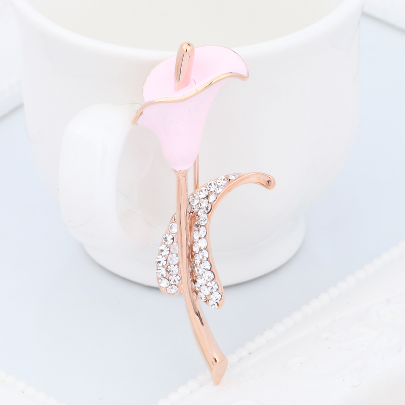 Broche femme YA BAO en Zircon diamant - Ref 1188030 Image 1