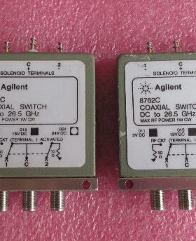 8762C Agilent 26.5G SPDT 24V 单刀双掷 射频同轴转换切换开关