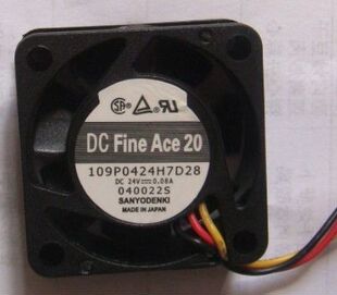 全新现货109P0424H7D28 24V 0.08A 40*15 机床/工控机/变频器风扇