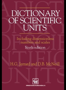 【预售】Dictionary of Scientific Units: Including Dimensi
