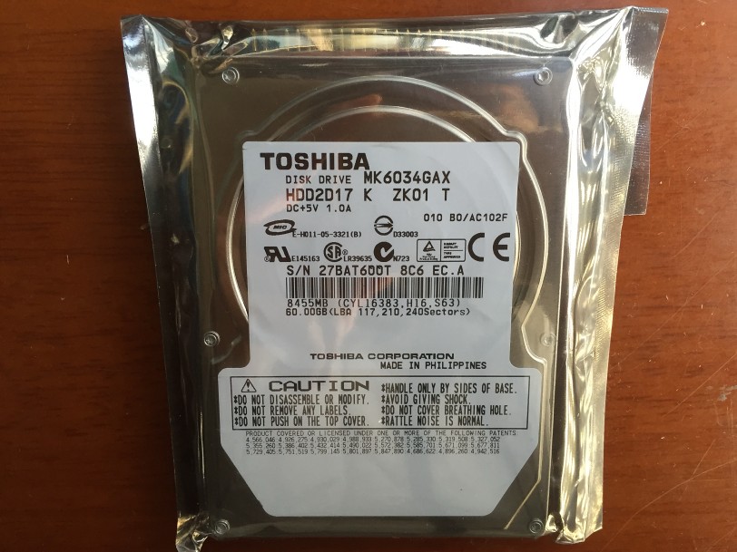 È«ÐÂÔ×°¿â´æÌØ¼Û ¶«Ö¥2.5´ç60G±Ê¼Ç±¾µçÄÔÓ²ÅÌ IDE²¢¿Ú60GB