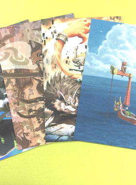 绮丽屋日本动漫周边塞尔达传说系列主题明信片套装满百包邮淘金币