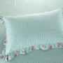 Vỏ gối bằng vải cotton nguyên chất của Nhật Bản phiên bản Hàn Quốc của người đẹp có một chiếc váy ngủ 1 cặp gối - Gối trường hợp gối tựa lưng văn phòng