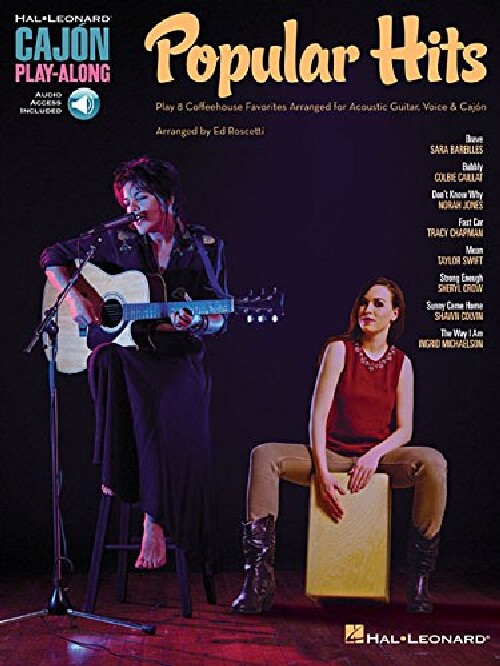 【预订】Popular Hits: Cajon Play-Along