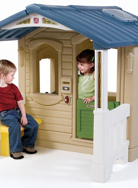 前廊式庭院游戏屋正品幼儿早教园儿童仿真角色扮演过家家玩具