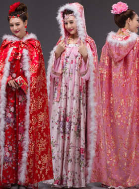 冬季带帽甄嬛传演出服影视同款