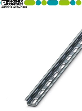 德国菲尼克斯 DIN导轨 有孔 NS 15 PERF 1000MM 1401682 15mm宽