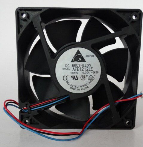 台达 AFB1212LE 12038 12V 0.3A 12CM/厘米 静音 双滚珠 机箱风扇
