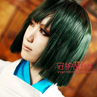 {甜心家}无头 园原杏里千与千寻 白龙cos服棋魂塔矢亮cosplay假发