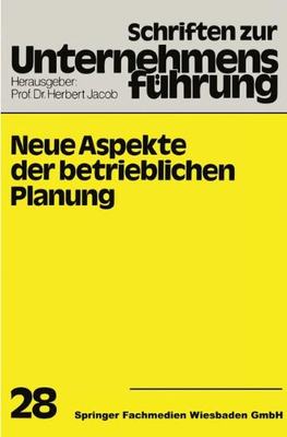 【预售】Neue Aspekte Der Betrieblichen Planung