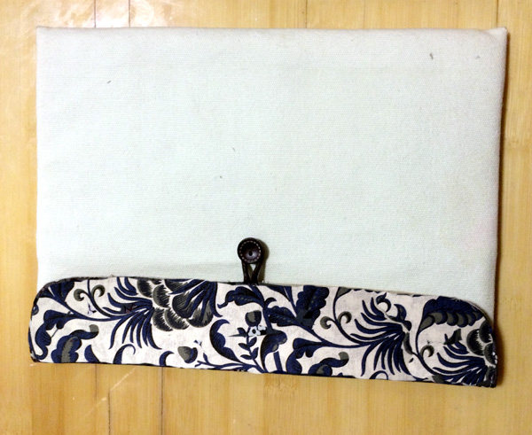 热卖手绘空白电脑包民族风配搭信封包女新年礼品手拿袋大容量撞色