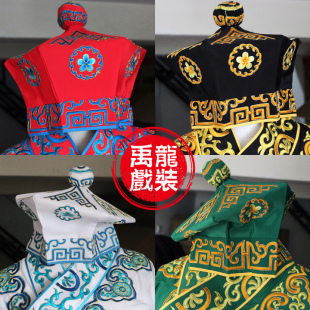 禹龍戏装武将武生帽子大武生软帽韩庚吴尊抱衣裤戏曲六角花罗帽子