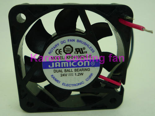 原装 JAMICON 4010 24V 1.2W 2线双轴承KF0410B2H-R 散热风扇hzdo
