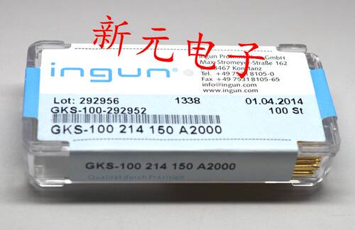 英钢探针GKS100 214 150A2000（大四爪头型）1.36mm测试针 顶针