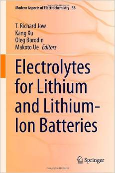 【预售】天猫正版：Electrolytes for Lithiu