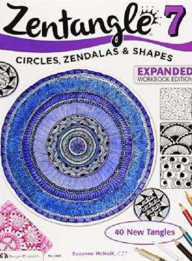 【预订】Zentangle 7: Circles, Zendalas & Sha...