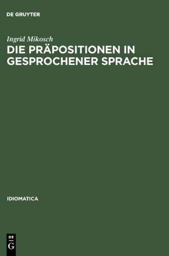 【预售】Die Prapositionen in Gesprochener Sp...