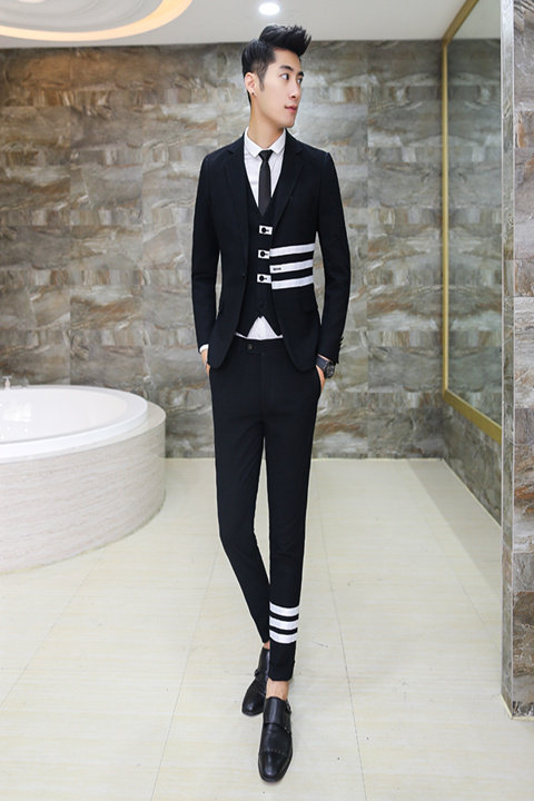 Costume homme en coton pour automne - Ref 1578570 Image 6