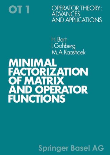 【预订】Minimal Factorization of Matrix and ...