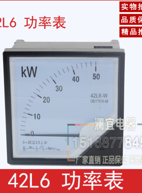 厂家直销 42L6-KW 42L6功率表0-800KW开孔116*116