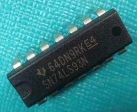 74LS93P DIP14 4位二进制器计数器