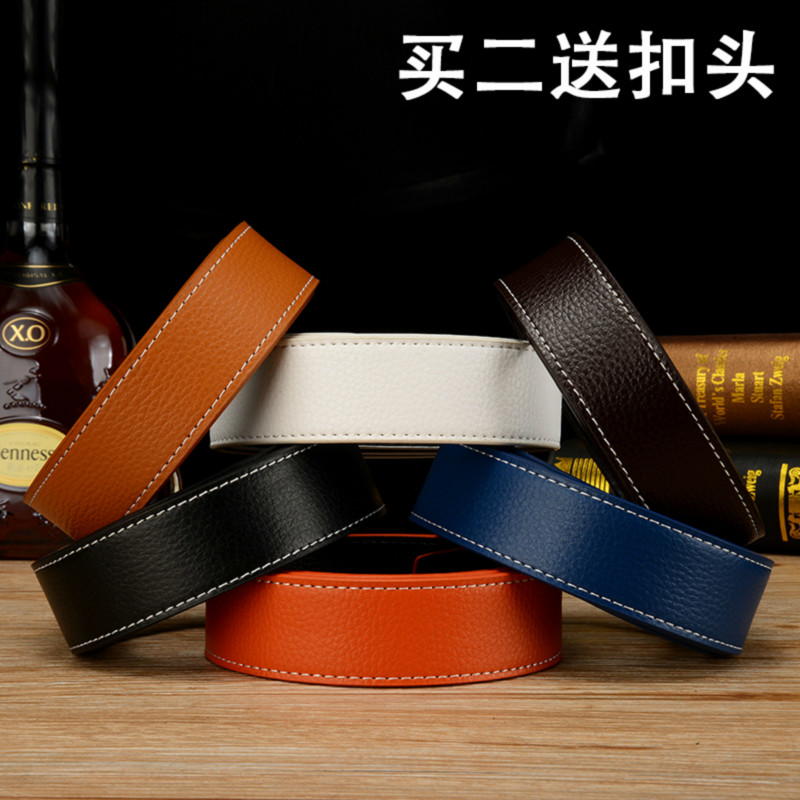 皮带男真皮打孔平滑扣青年皮带条光腰带牛皮H无头无扣3.8cm裤带身在类目 服饰配件/皮带/帽子/围巾, 腰带/皮带/腰链中 - 来自Buy2taobao.com提供专业的淘宝代购服务