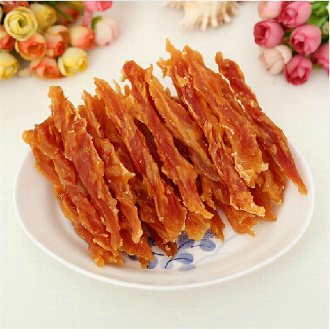 今日特价狗狗零食恳迪鸡肉拧丝400g   满 4袋多省包邮。 - 封面