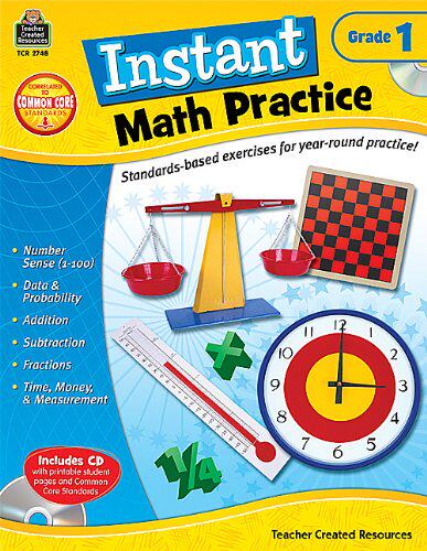 【预售】Instant Math Practice: Grade 1
